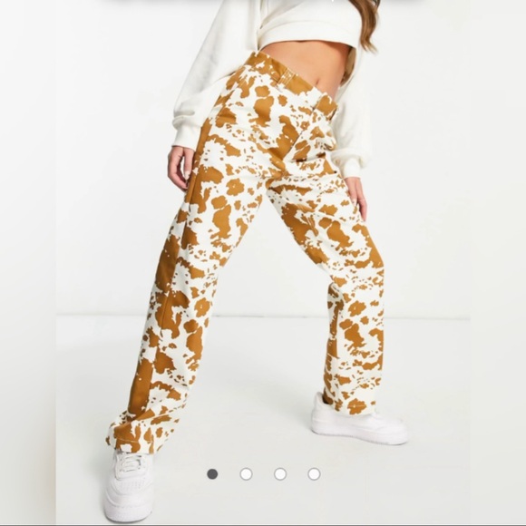 Obey Straggler Cow Print Pants - Picture 12 of 15
